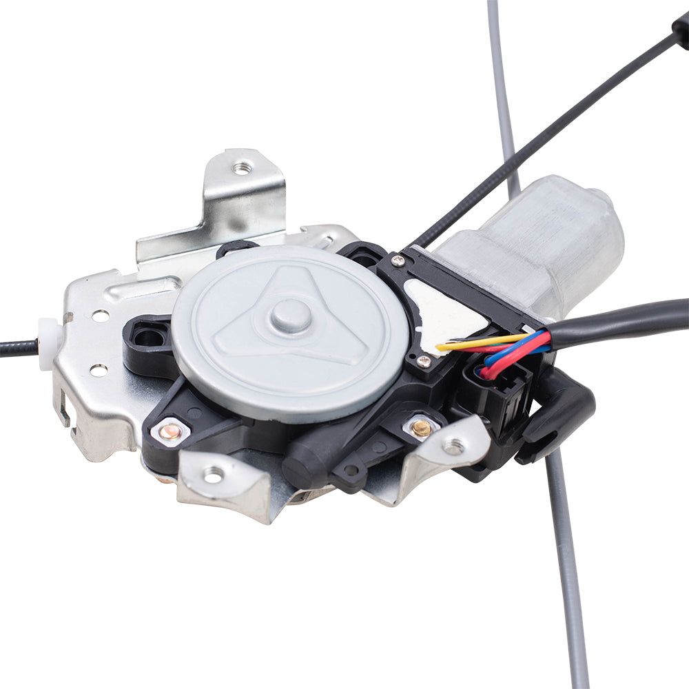 Brock Replacement Drivers Front Power Window Lift Regulator with Motor & 6 Pin Connector Compatible with 02-06 Altima 80731-8J000