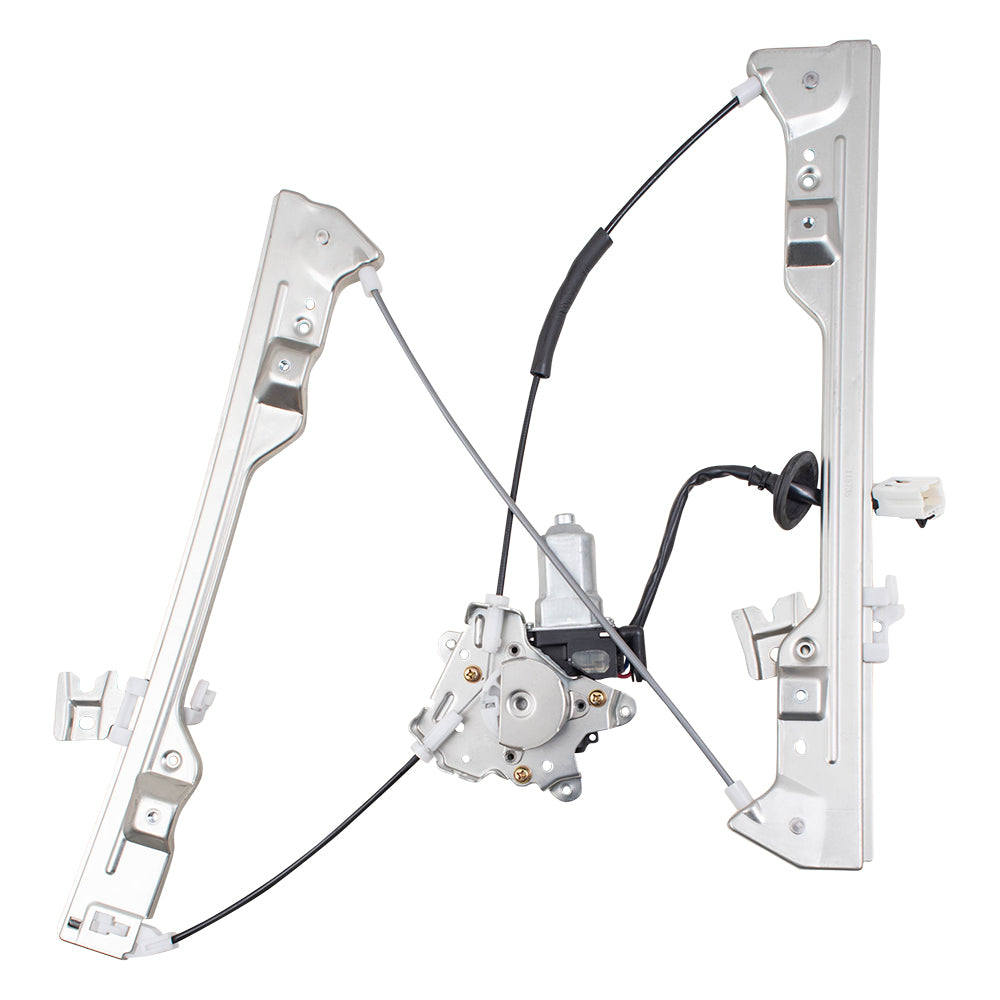Brock Replacement Passengers Front Power Window Lift Regulator with Motor Assembly & 6 Pin Connector Compatible with 02-06 Altima 80730-8J015