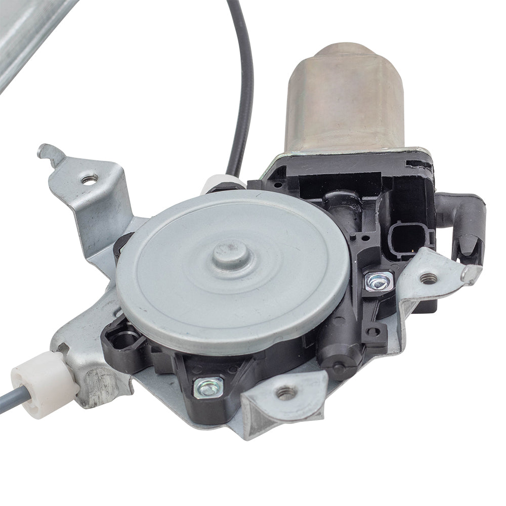 Brock Replacement Drivers Rear Power Window Lift Regulator with Motor Assembly Compatible with 02-06 Altima 827218J000