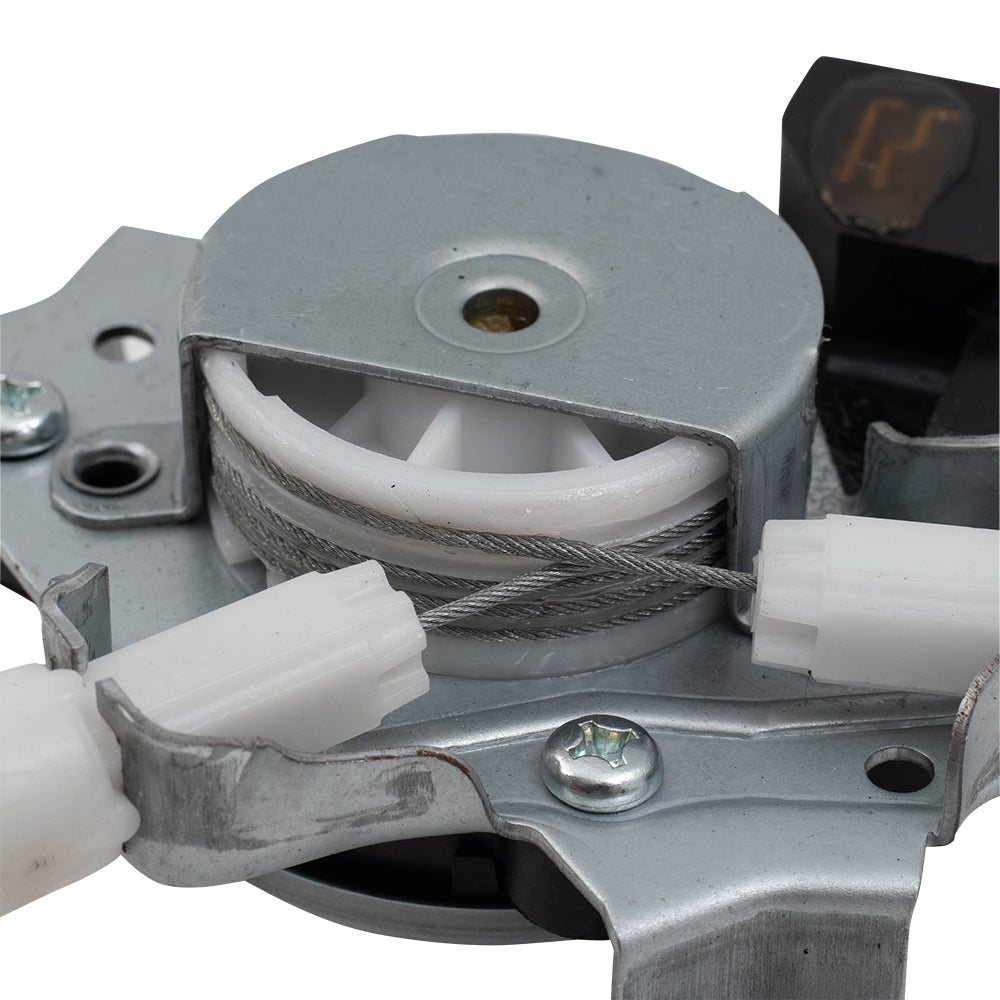 Brock Replacement Drivers Rear Power Window Lift Regulator with Motor Assembly Compatible with 02-06 Altima 827218J000