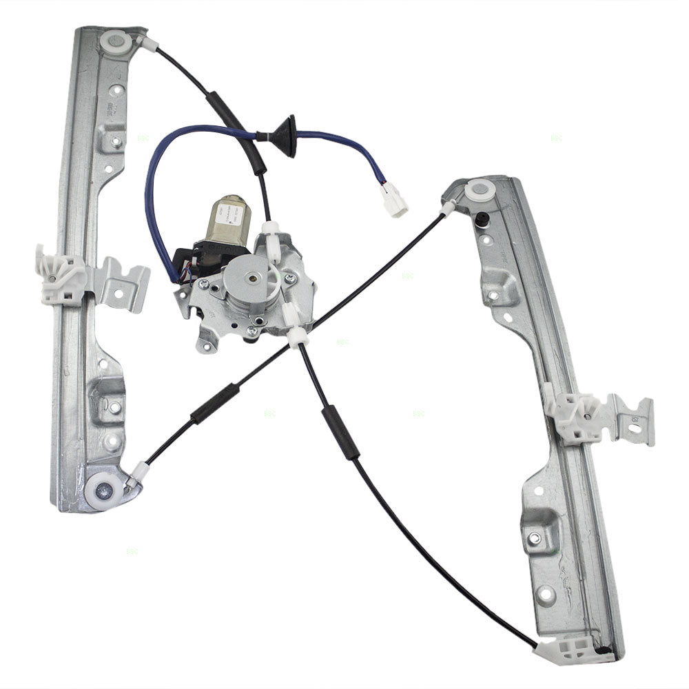 Brock Replacement Power Window Lift Regulator with Motor Assembly Passenger Front Compatible with 03-07 Murano SUV 80730-CA00A