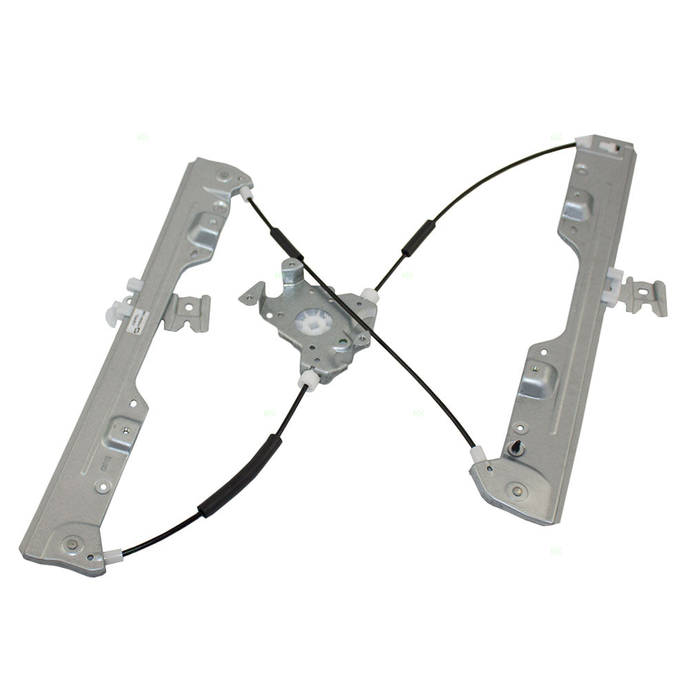 Brock Replacement Passengers Front Power Window Lift Regulator Compatible with 03-07 Murano SUV 80720-CA01A