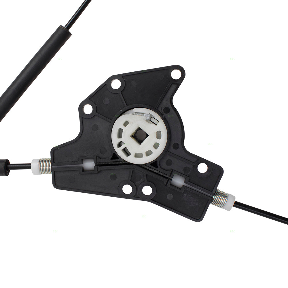 Brock Replacement Pair Set Front Power Window Lift Regulators Compatible with 04-15 Titan 80721-ZT00A 80720-ZT00A