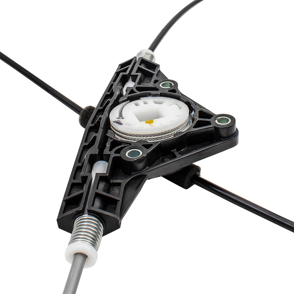Brock Replacement Pair Set Front Power Window Lift Regulators Compatible with 07-10 Altima Sedan 80771JA000 80770JA000