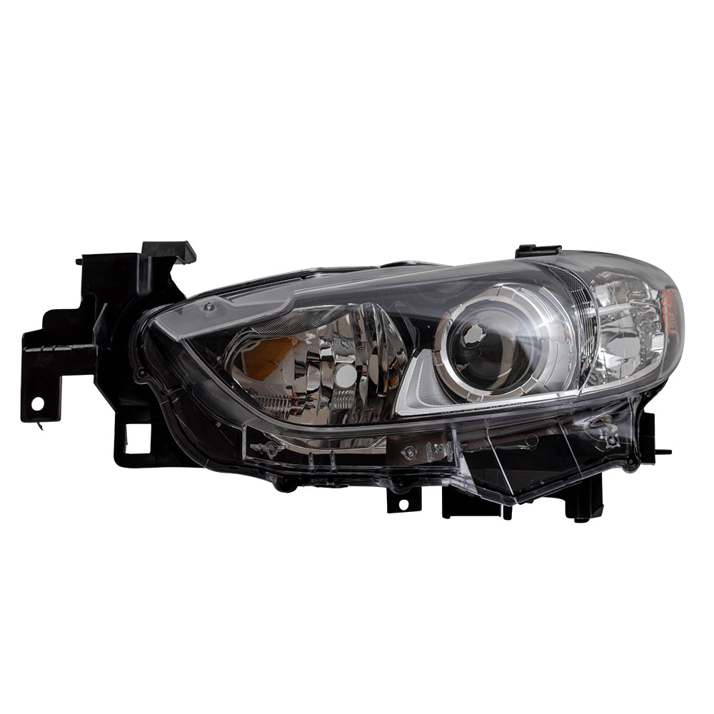 Brock Replacement Drivers Halogen Combination Headlight Headlamp Compatible with GJR9510L0