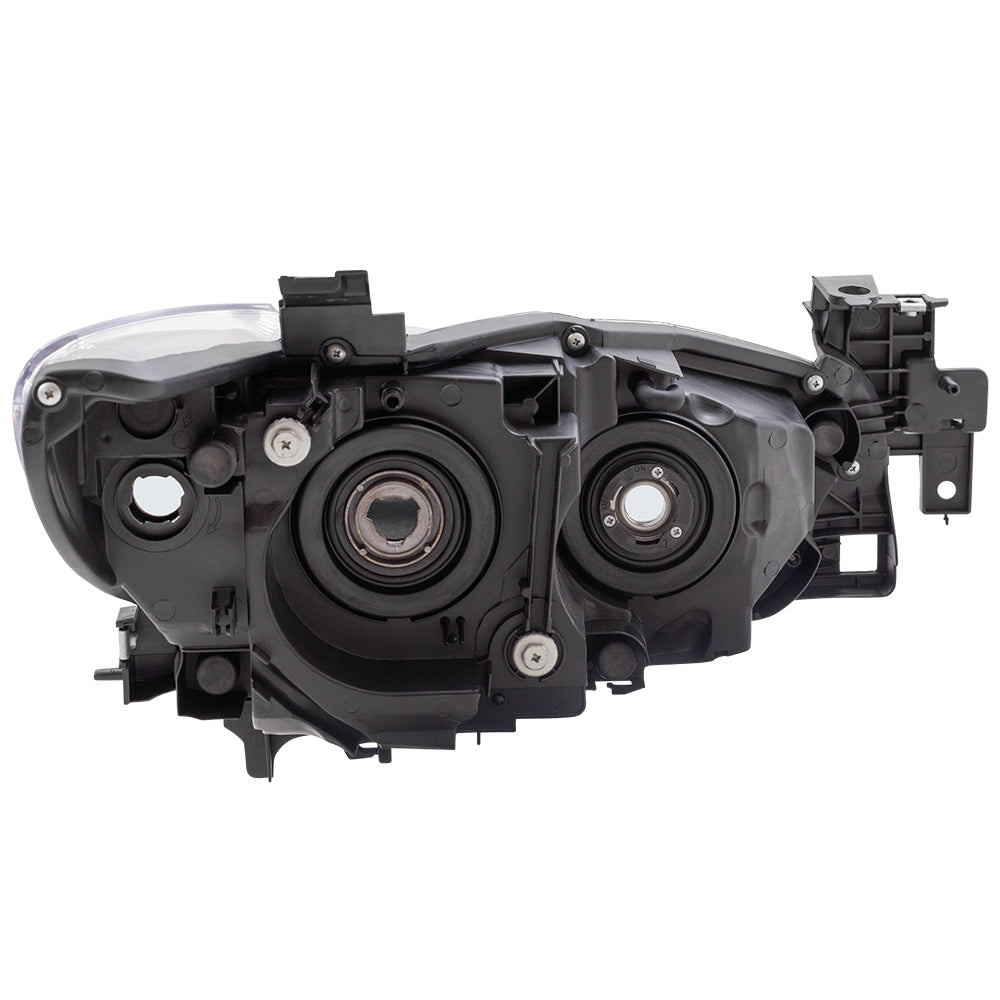 Brock Replacement Drivers Halogen Combination Headlight Headlamp Compatible with GJR9510L0