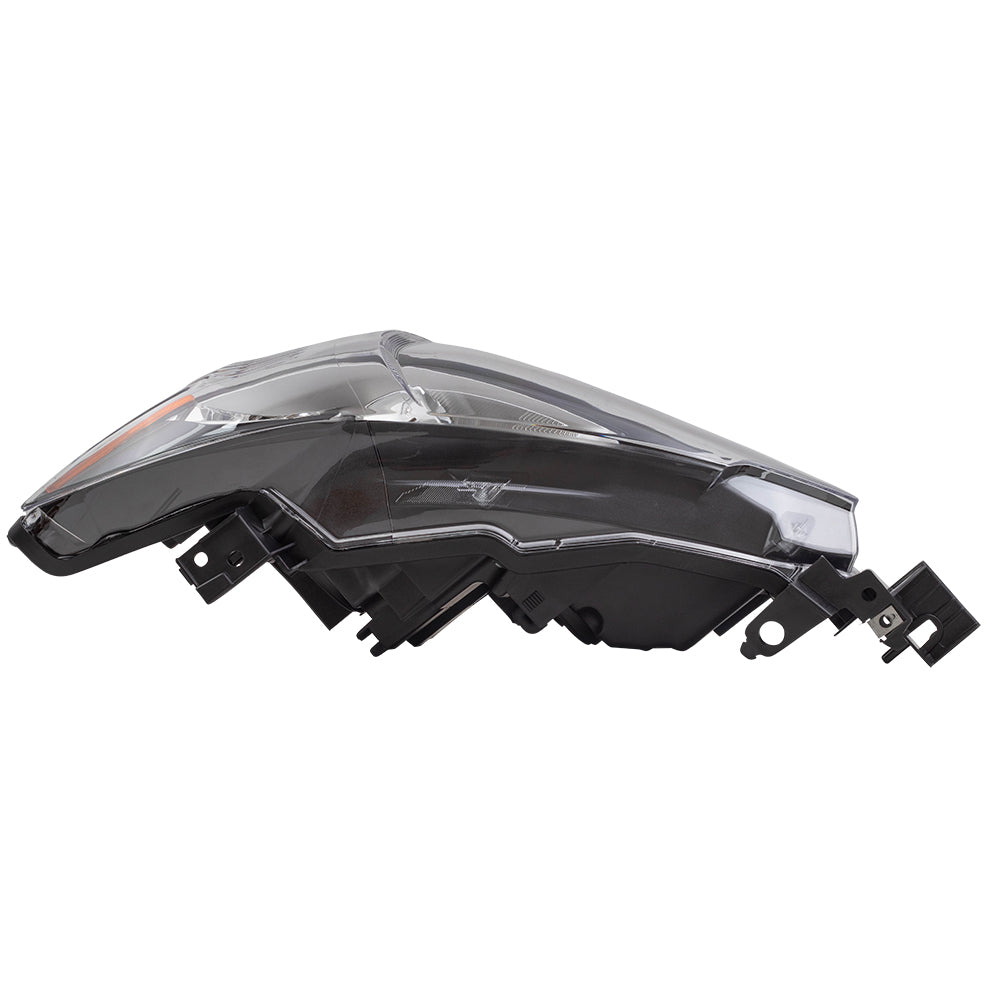 Brock Replacement Drivers Halogen Combination Headlight Headlamp Compatible with GJR9510L0