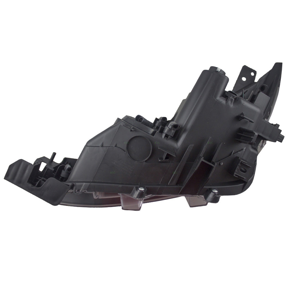 Brock Replacement Passengers Halogen Headlight Headlamp Compatible with 3 BPW9-51-0K0A MA2503144