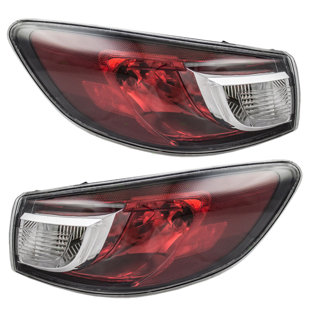 Tail Light for 2010-2013 3 Sedan Bulb Type BBM451160G Set MA2800144