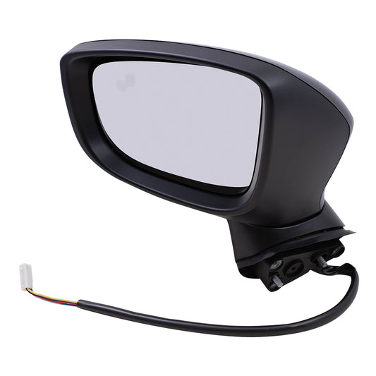 Power Mirror for 2014-2016 3 Sport Japan Built Blind Spot Detection Turn Signal Indicator for 2014-2016 3 BJD669181E Left MA1320193