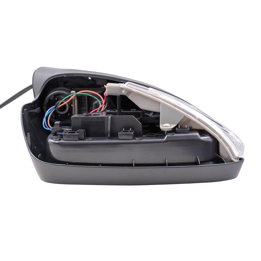 Replacement Set Driver and Passenger Power Side Mirrors with Signal Compatible with 2015-2016 CX-5 KR22-69-181A KR22-69-121A