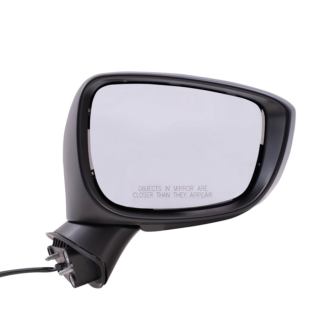 Replacement Set Driver and Passenger Power Side Door Mirrors Compatible with 2016 2017 2018 2019 CX-3 GT GX GS