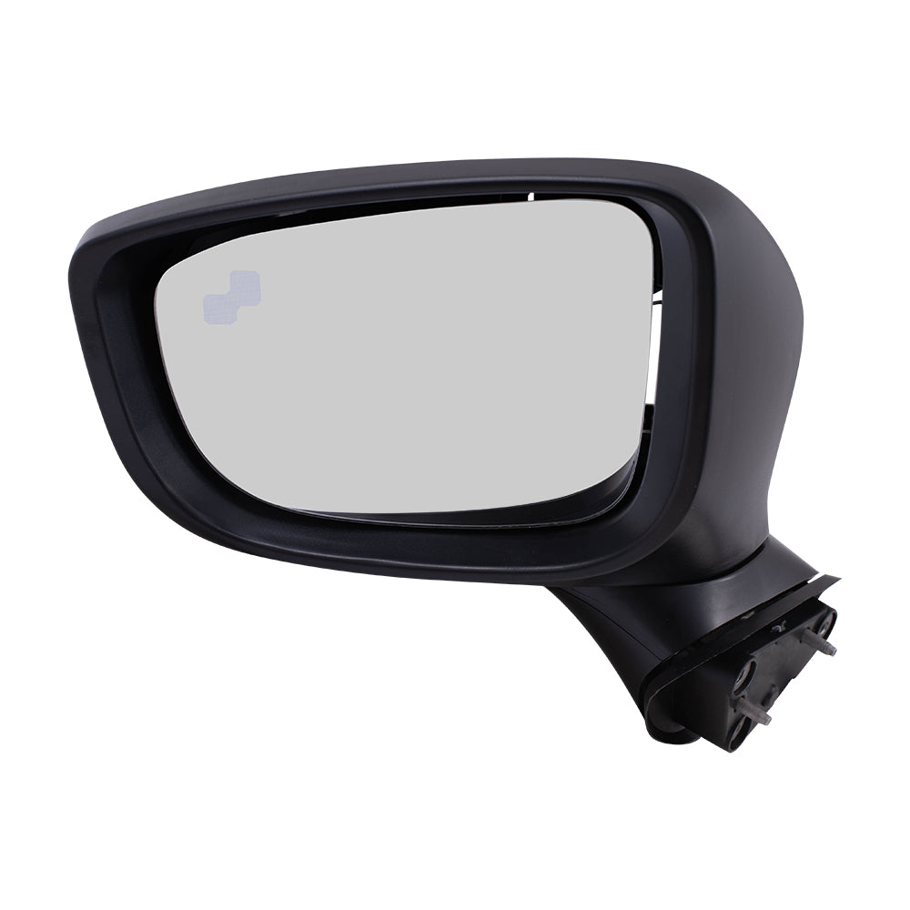Replacement Driver Power Side Mirror Heated Signal Blind Spot Detection Compatible with 2017-2019 Mazda6