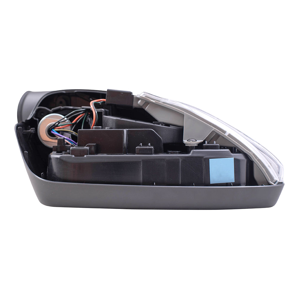 Replacement Drivers and Passengers Set Power Mirror Paint to Match w/ Heat Signal BSD Compatible with 16-20 CX-3