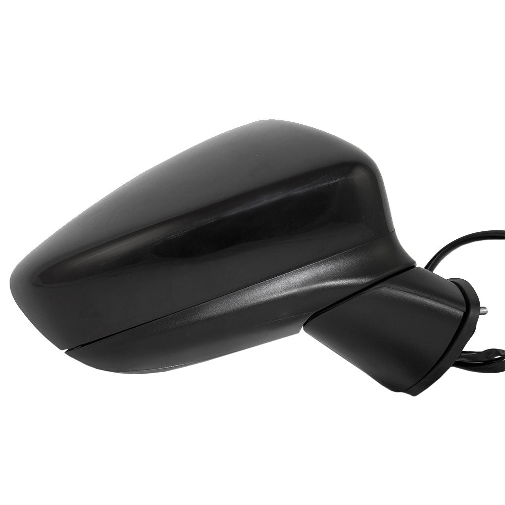 Passengers Power Side View Mirror with Signal Ready-to-Paint Replacement for Mazda 6 Mazda6 GJR969121C