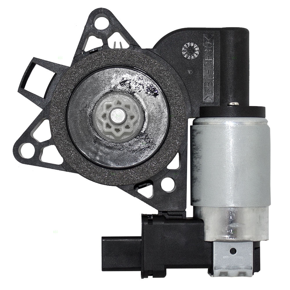 Brock Replacement Drivers Power Window Lift Regulator Motor w/ 2 Pin Connector Compatible with 04-17 CX-7 CX-9 RX-8 G22C-59-58XC