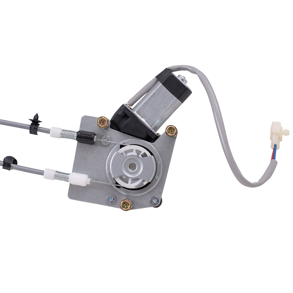 Brock Replacement Driver Side Power Window Regulator w/ Motor Compatible with 1990-1997 Miata MX-5