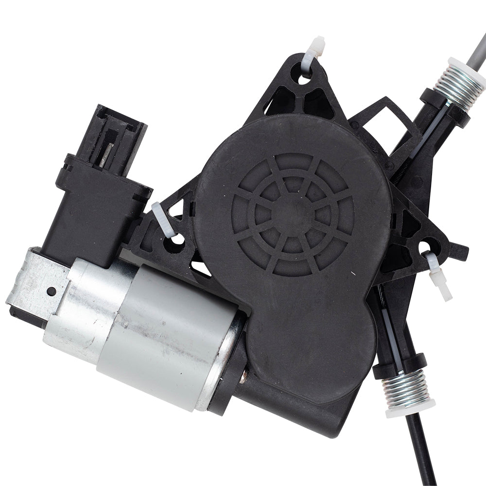 Brock Replacement Pair Power Window Regulators with Motors Compatible with 2007-2012 CX-7 Front Driver and Passenger Set EG2159590B EG2158590B GJ6A5958XF G22C5858XF