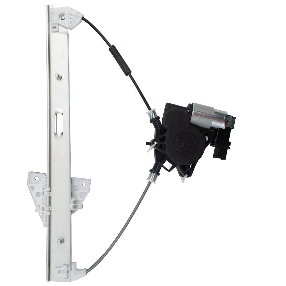 Brock Replacement Power Window Regulator with Motor Compatible with 2009-2011 RX-8 Front Driver F15159590E F151-59-590E