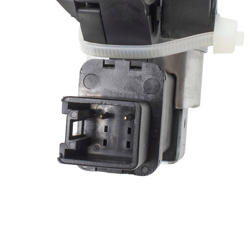Brock Replacement Pair Set Rear Power Window Lift Regulators & Motors 2 Pin Connector Assemblies Compatible with 07-15 CX-9 TD1173590A TD1172590A