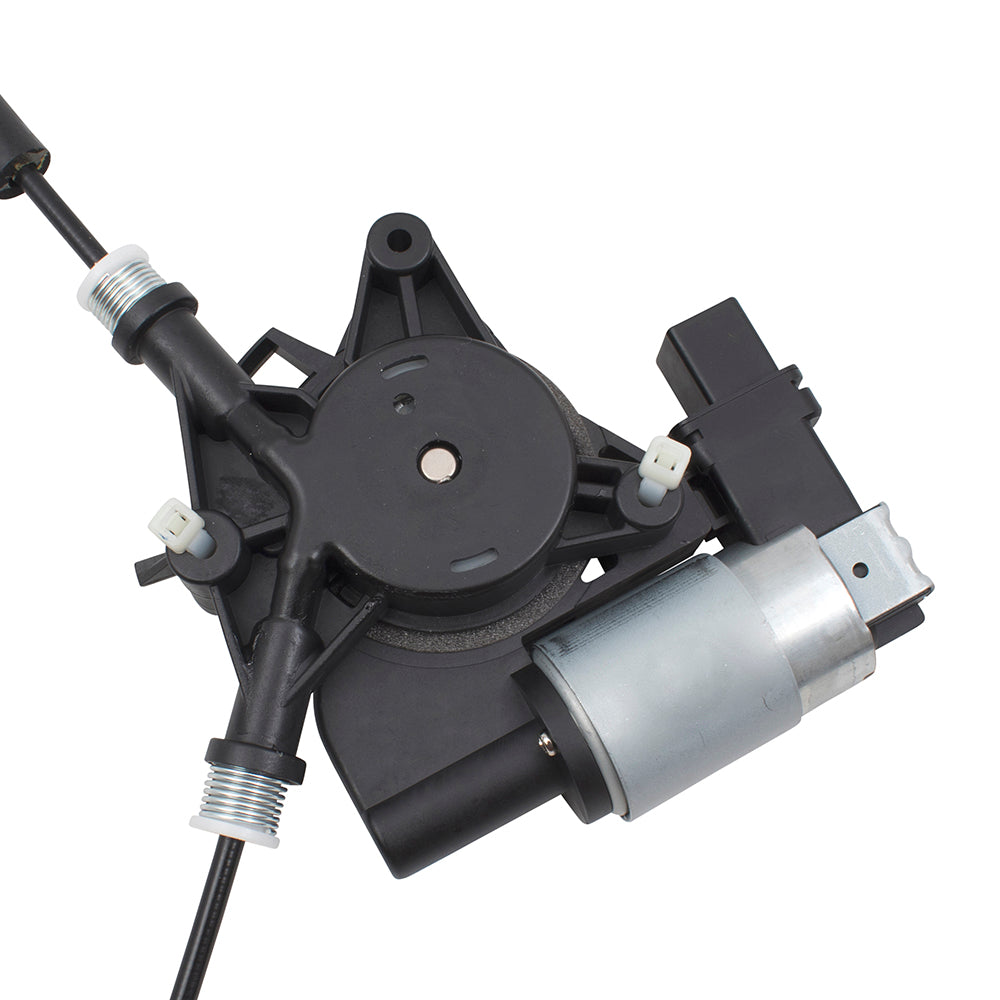Brock Replacement Passengers Rear Power Window Lift Regulator & Motor 2 Pin Connector Assembly Compatible with 07-15 CX-9 TD1172590A GJ6A5858XC