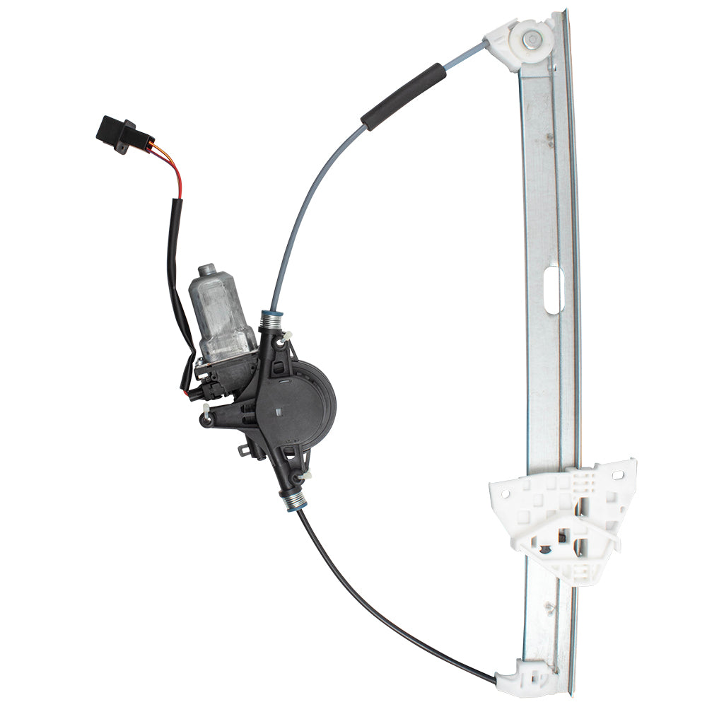 Brock Replacement Power Window Regulator with Motor Drivers Front Assembly Compatible with 09-13 Mazda6 GS3L5997YH 125-50347L