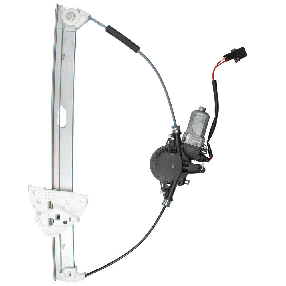 Brock Replacement Power Window Regulator with Motor Passengers Front Assembly Compatible with 09-13 Mazda6 GS3L5897YH 125-50346R