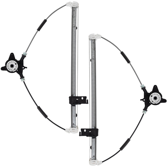 Window Regulator w/o Motor for 2007-2012 CX-7 Rear EG2173590C Set MA1550116