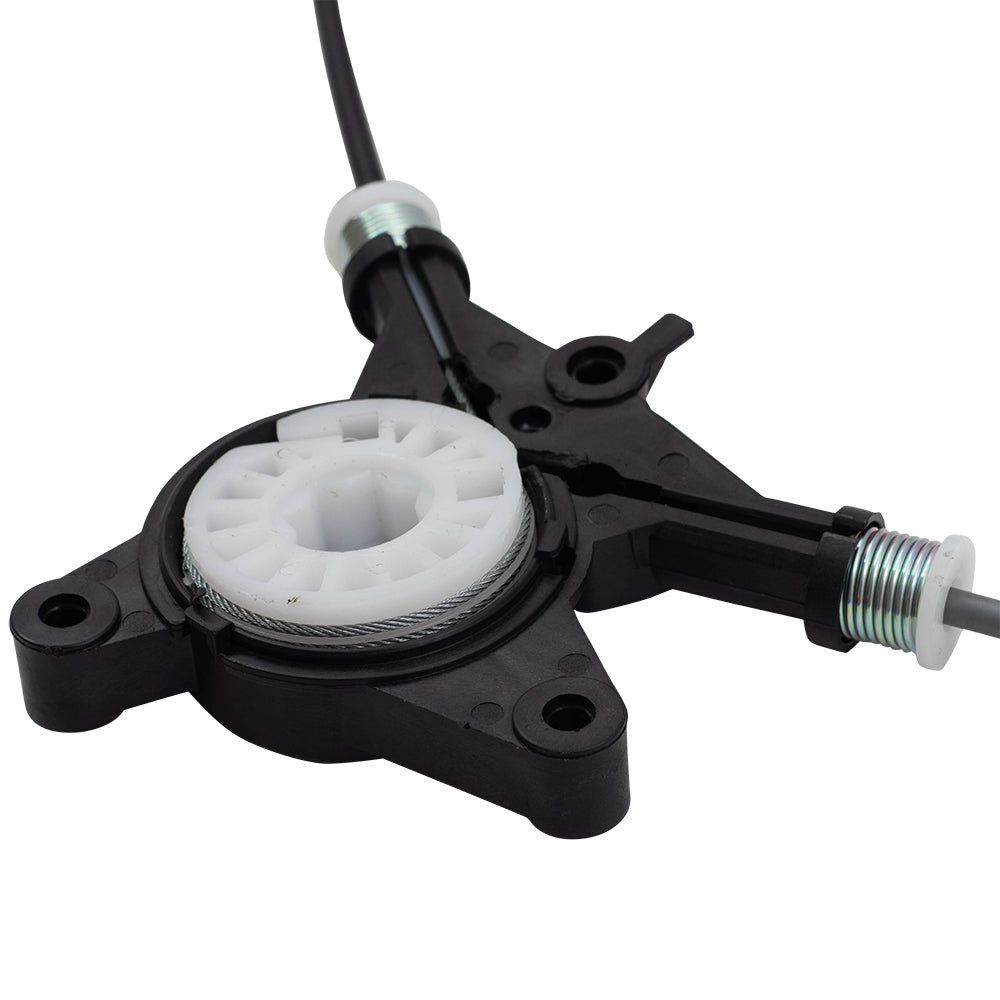Brock Replacement Power Window Regulators Compatible with 2007-2012 CX-7 Rear Driver and Passenger Set EG2173590C EG21-73-590C