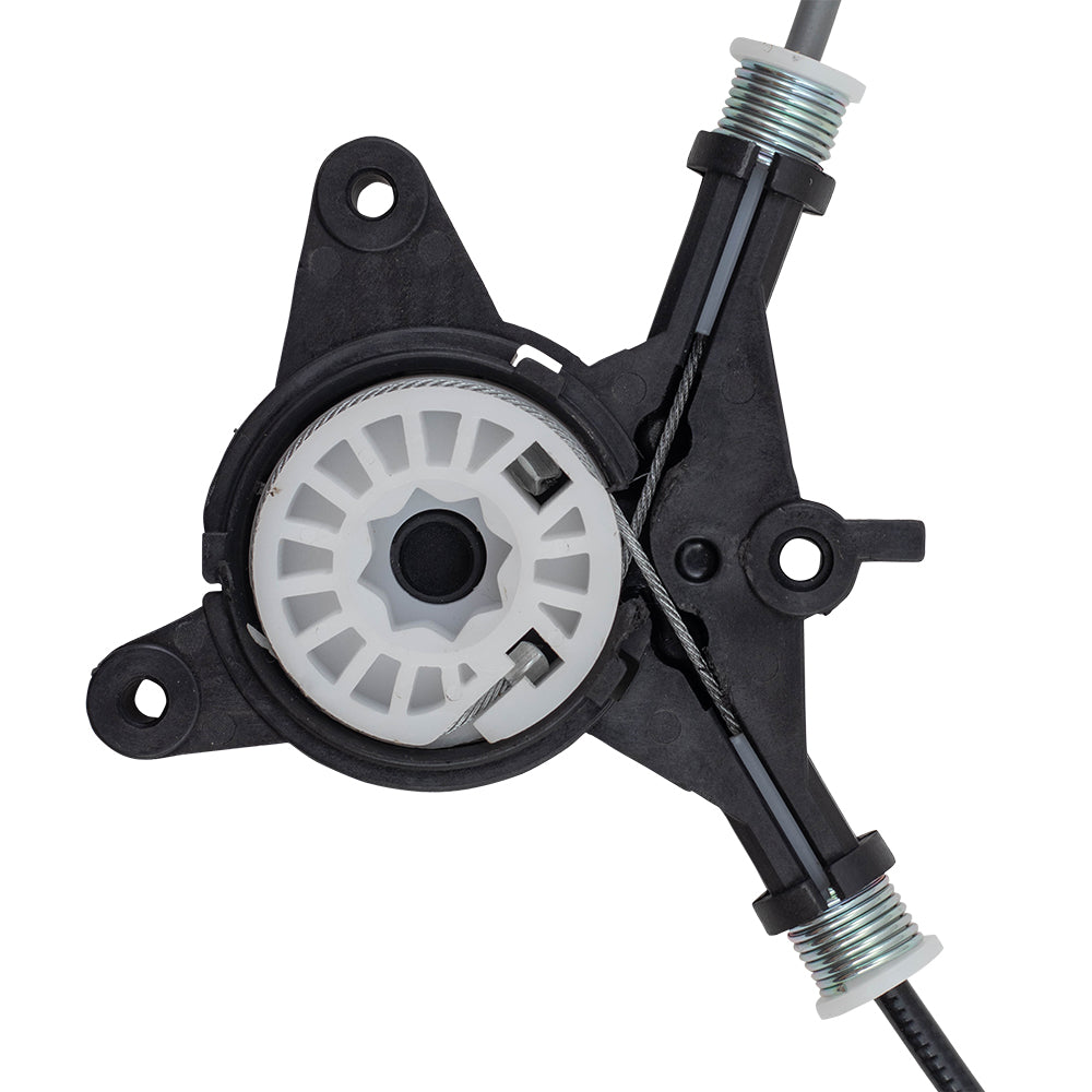Brock Replacement Power Window Regulator Compatible with 2007-2012 CX-7 Rear Driver Left EG2173590C EG21-73-590C