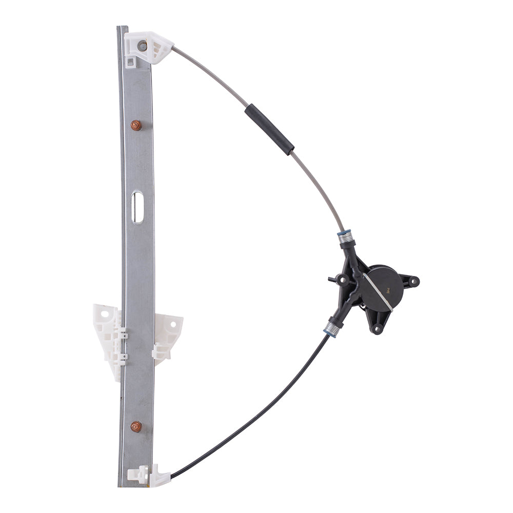 Brock Replacement Drivers Front Power Window Lift Regulator Compatible with 04-09 MAZDA3 BP4K-59-590A