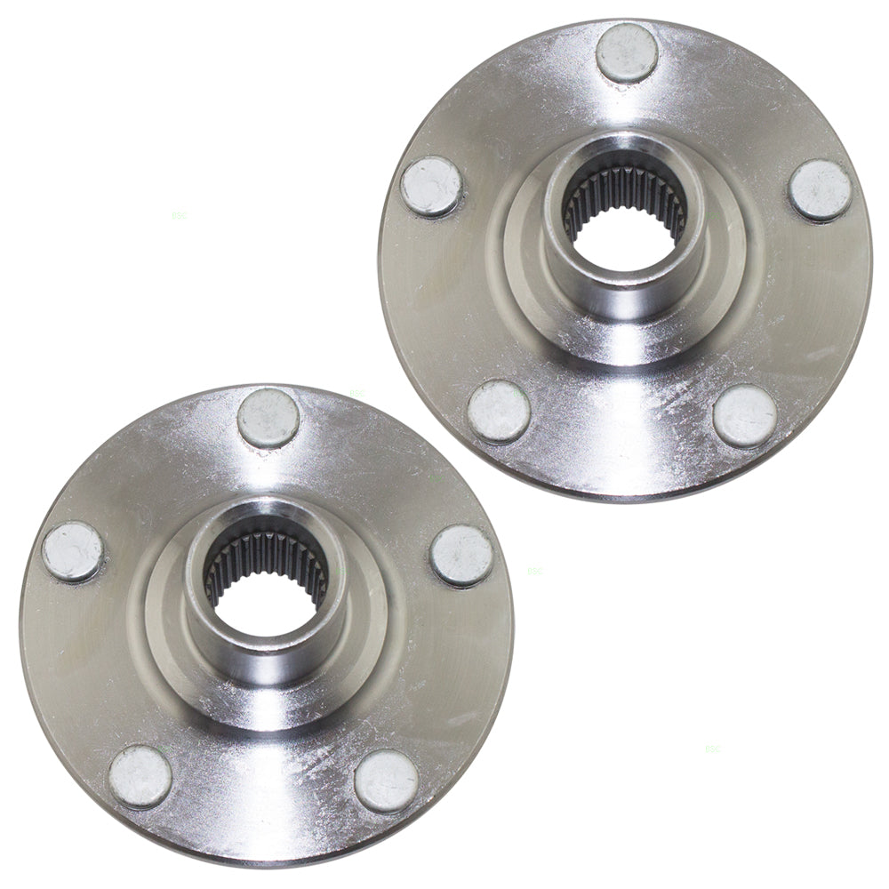Brock Replacement Pair Set Front Wheel Hub & Bearing Repair Kits Compatible with ES300 RX300 Avalon Camry Sienna Solara 90369-43008