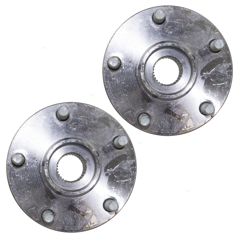 Brock Replacement Pair Set Front Wheel Hub & Bearing Repair Kits Compatible with ES300 RX300 Avalon Camry Sienna Solara 90369-43008