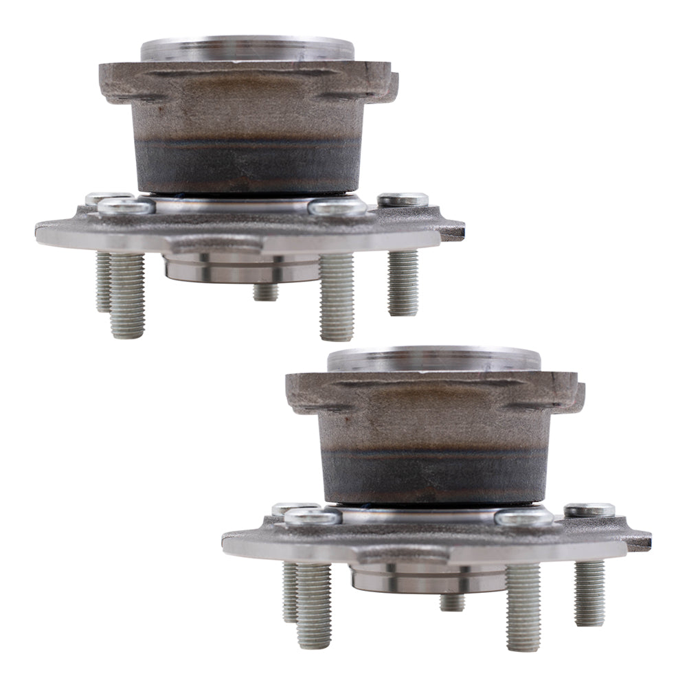 Brock Replacement Set Rear Hubs & Wheel Bearings Compatible with 2006-2018 RAV4 2016-2018 RAV4 Hybrid with All-Wheel Drive