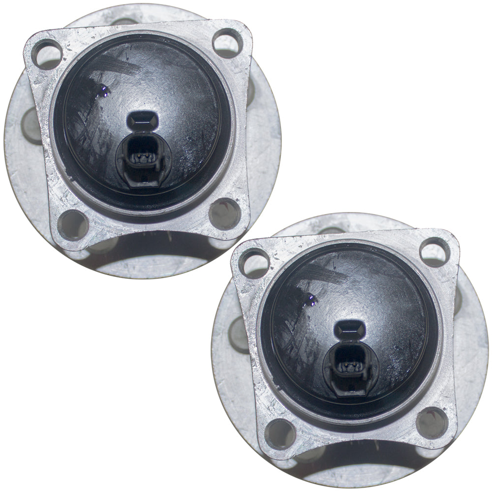 Brock Replacement Pair Set Rear Wheel Hub Bearings Compatible with 2009-2019 Corolla 42450-02170 4245012170 HA590305 512403 19184266