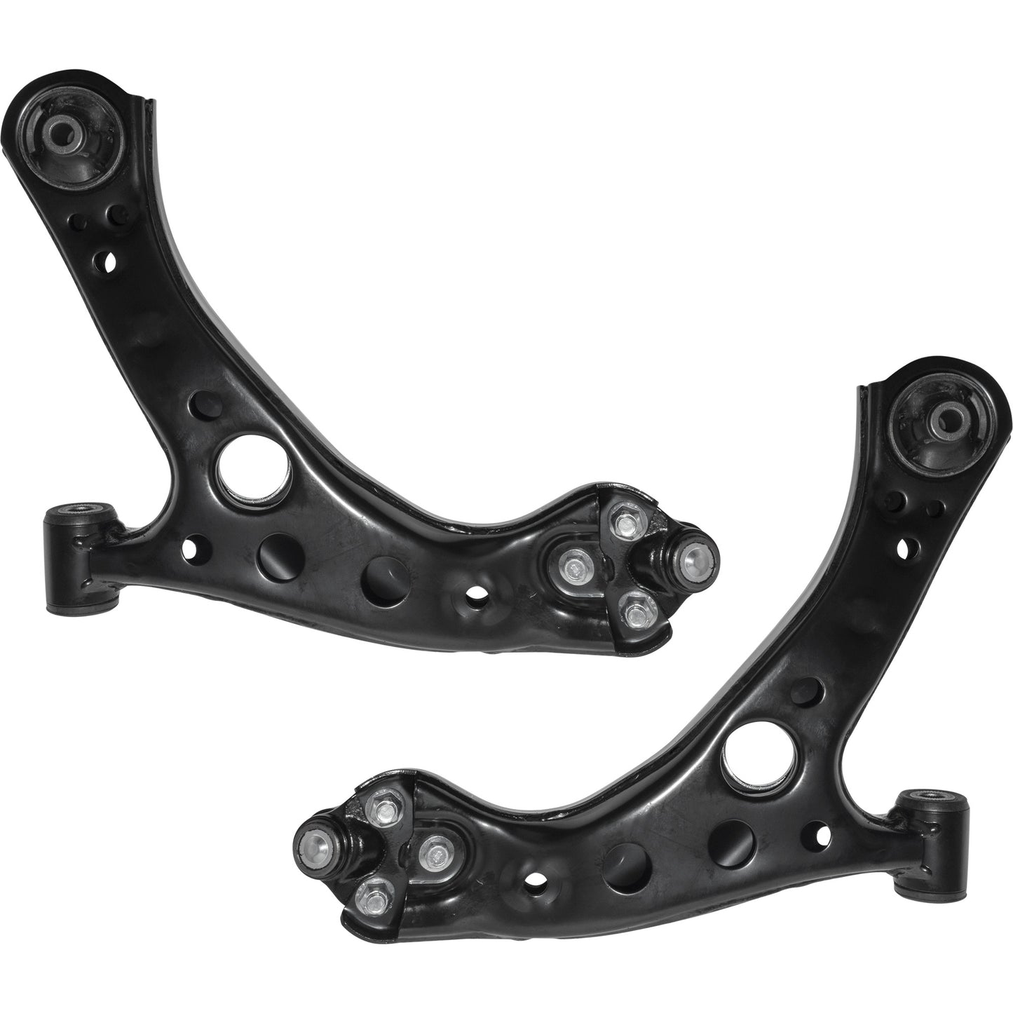 Brock Lower Control Arm With Ball Joint-Bushings Front Left-Right Set Compatible With 2019-2025 Toyota Corolla H/B 2020-2025 Toyota Corolla Sedan/Hybrid 2016-2022 Toyota Prius/Prius Prime 6090-0002LR