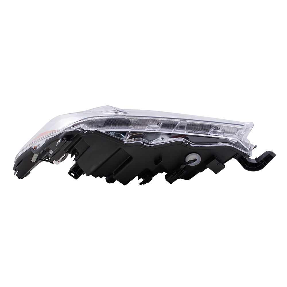 Headlight for 2017-2019 Highlander w/ Smoked Chrome Accent w/o LED 811100E330 Right TO2503251