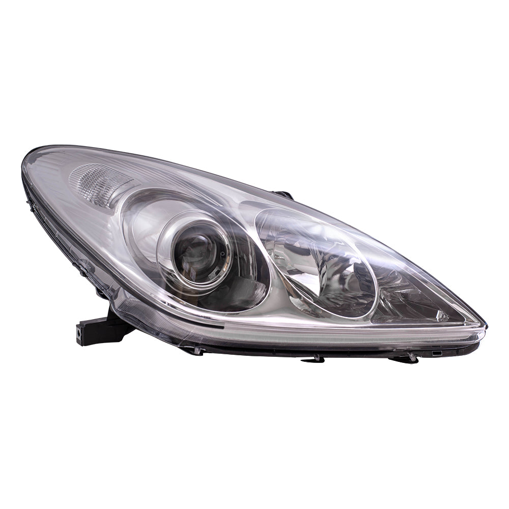 Brock Replacement Passengers Halogen Combination Headlight Headlamp Compatible with 05-06 ES330 81130-33561