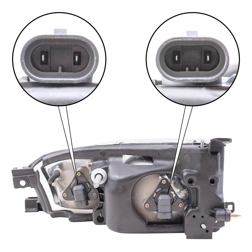 Headlight for 1992-1994 Camry 8115006011 Set