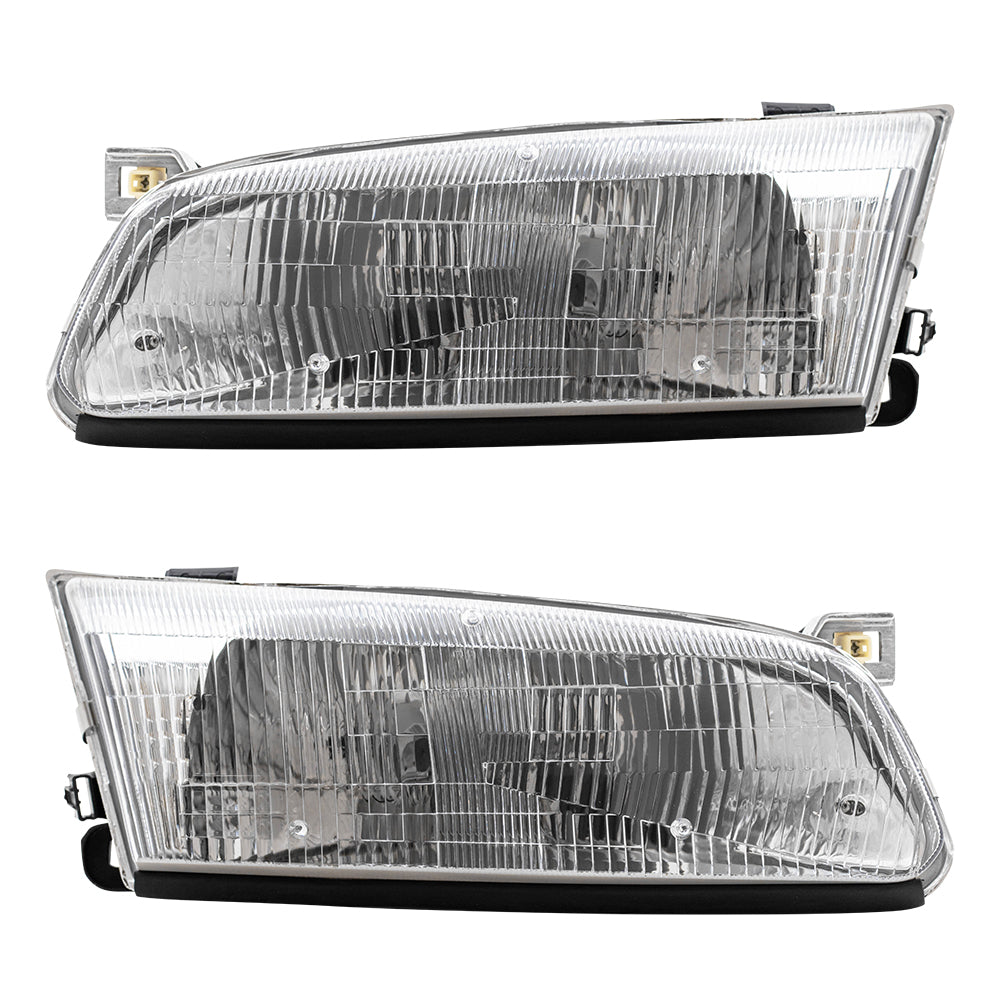 Headlight for 1997-1999 Camry 81150AA010 Set TO2502117