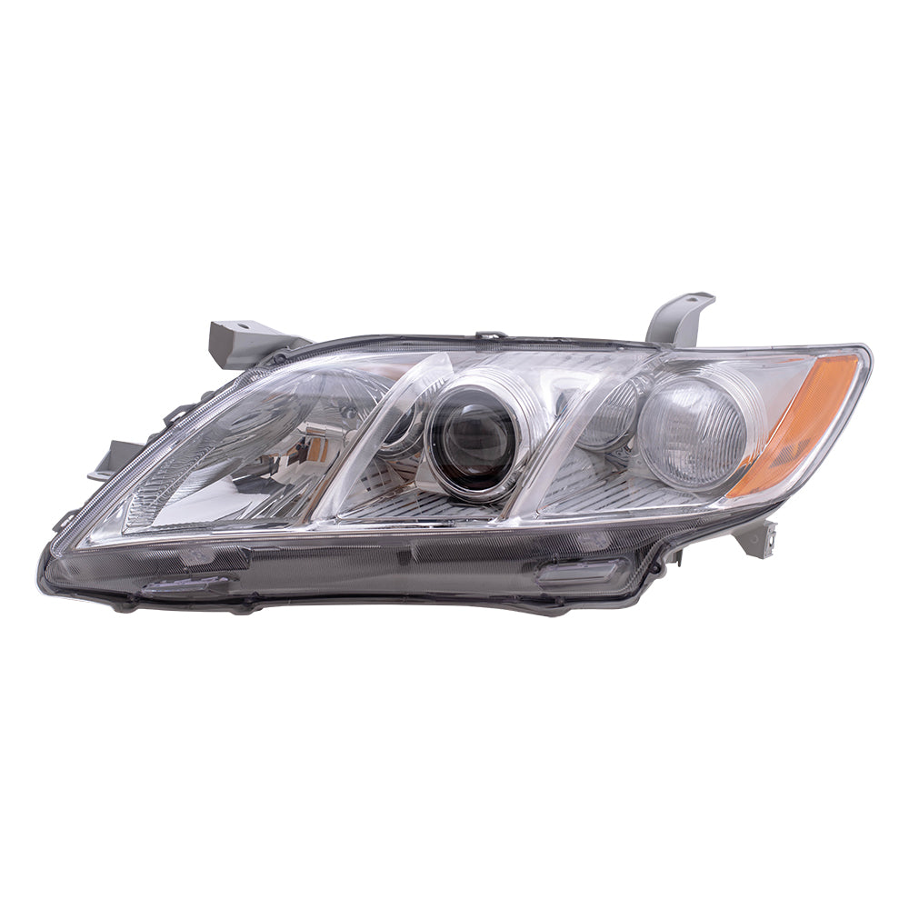 Brock Replacement Driver Halogen Headlight Compatible with 2007 2008 2009 Camry Hybrid Japan 81150-06C10