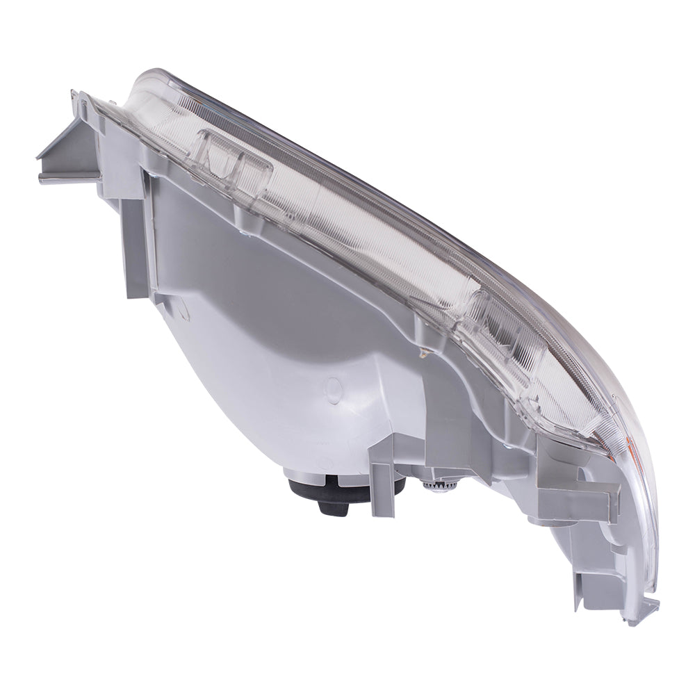 Brock Replacement Drivers Headlight Headlamp with Clear Lens Compatible with 2008-2010 Highlander SUV 8117048460