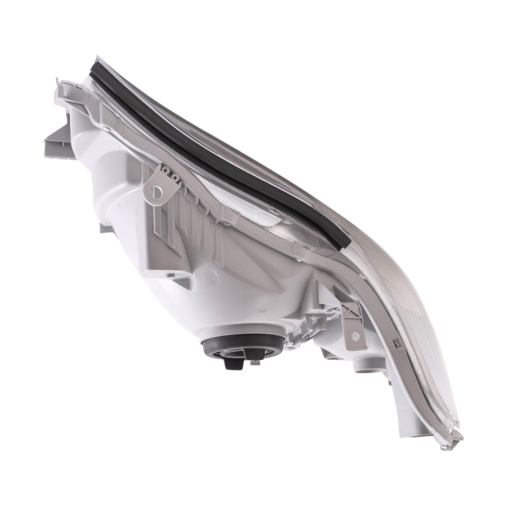 Brock Replacement Driver and Passenger Headlights Headlamps Compatible with 2008-2010 Highlander Hybrid SUV 8117048480 8113048490