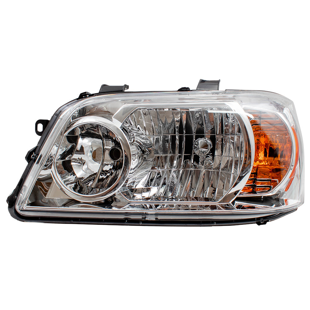 Brock Replacement Drivers Halogen Combination Headlight Park Signal Lamp Unit Compatible with 06 Highlander Hybrid 81170-48310 TO2518104 1592025