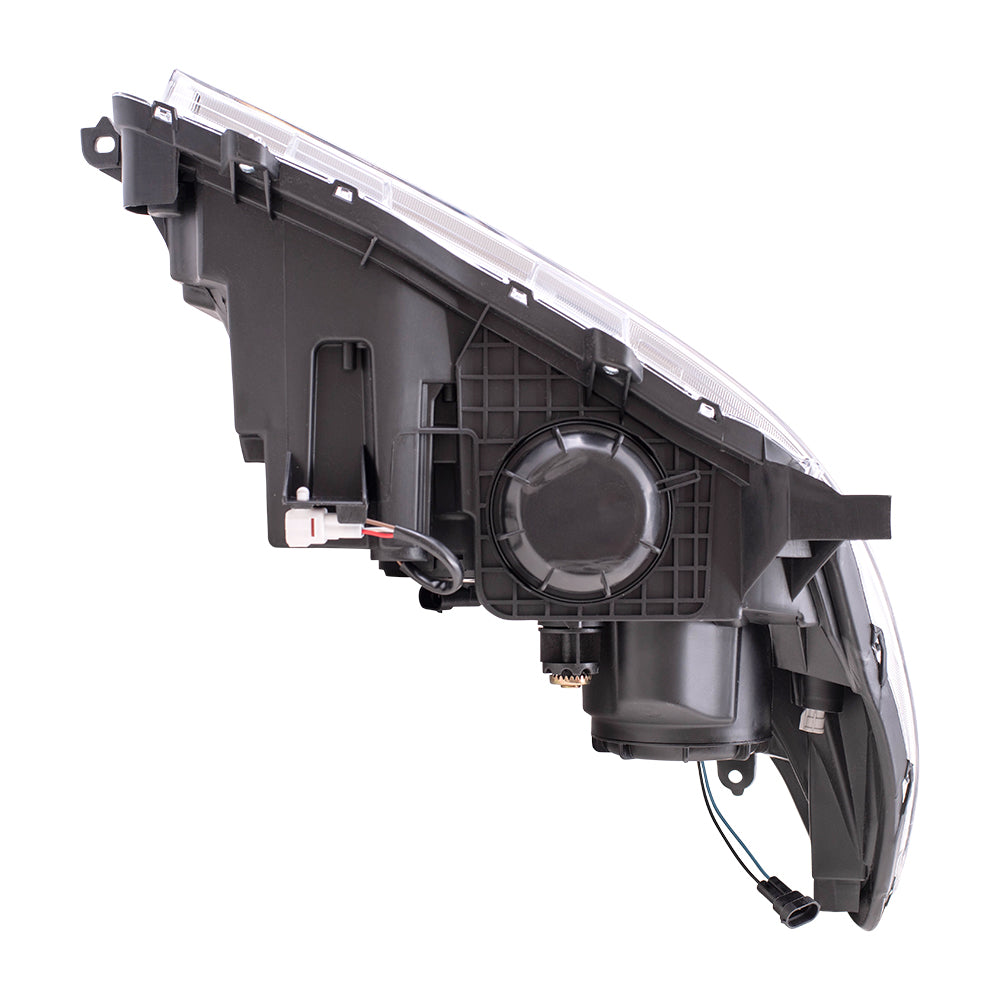 Headlight for 2015-2020 Sienna w/ Chrome Bezel LED Daytime Running Light 8115008061 Left TO2502230