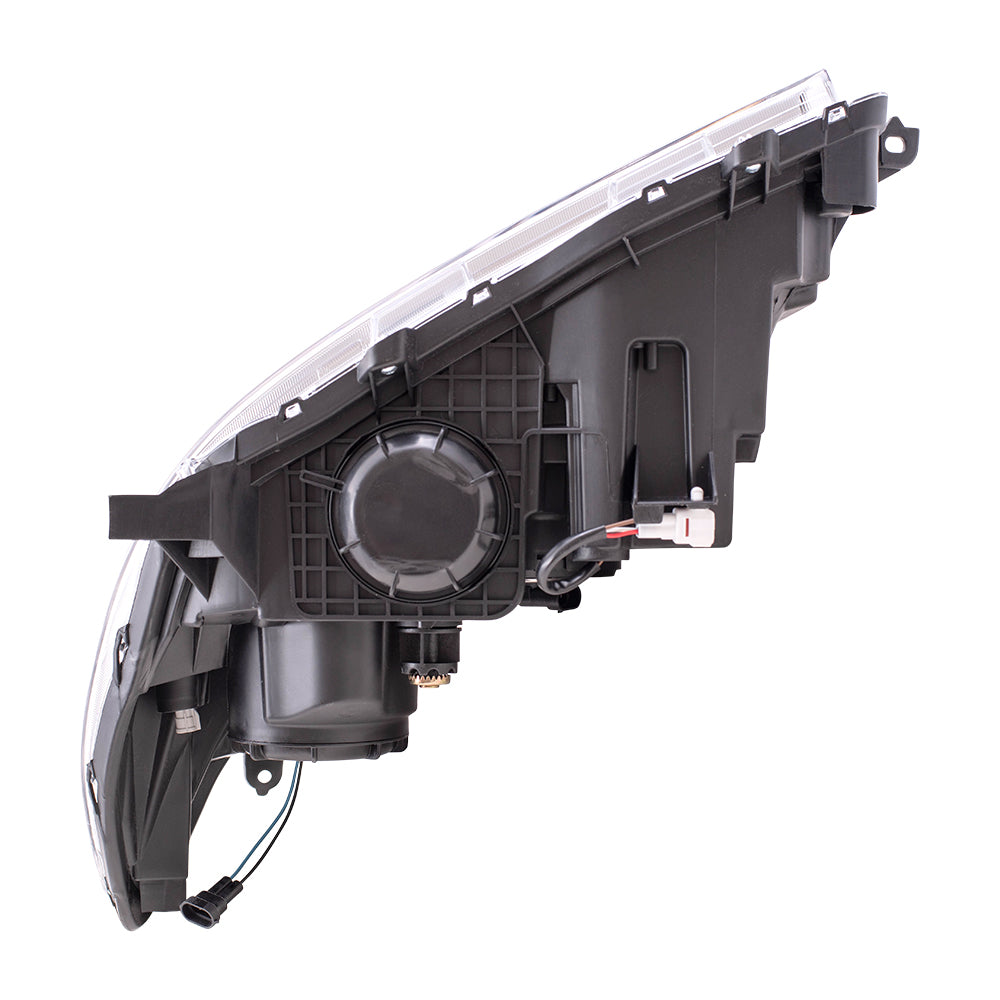 Headlight for 2015-2020 Sienna w/ Chrome Bezel LED Daytime Running Light 8111008061 Right TO2503230