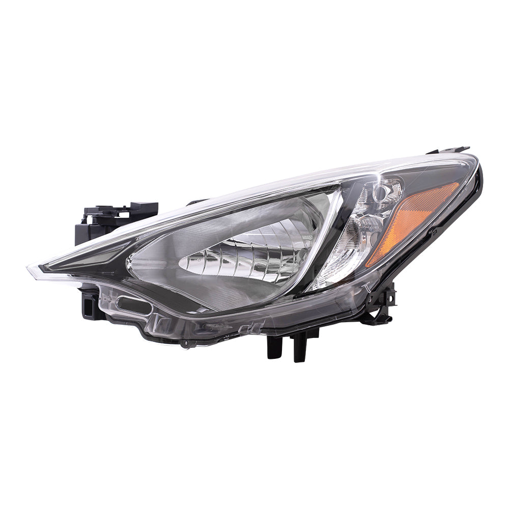 Brock 6221-0094L-CAPA Replacement Halogen Headlight