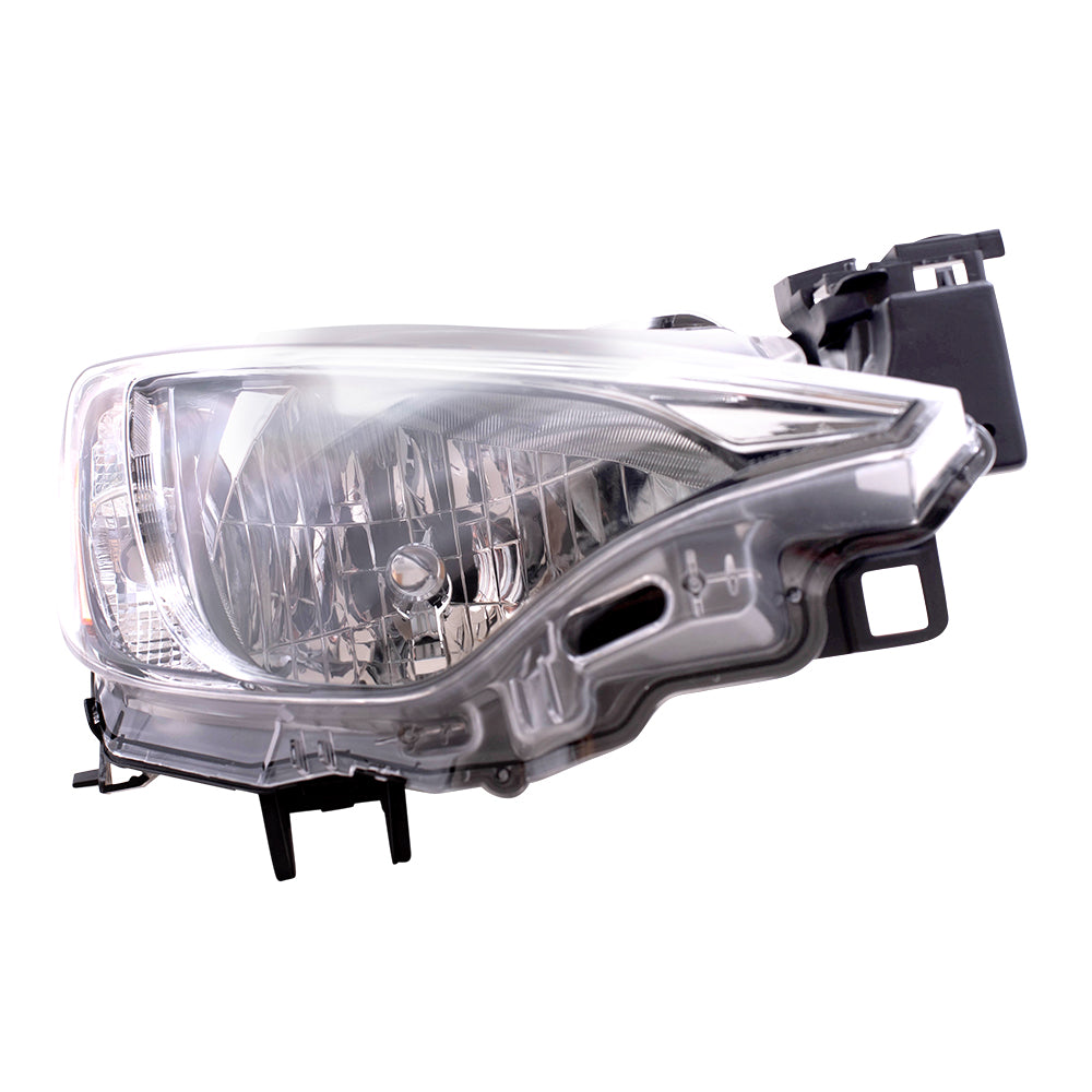 Brock 6221-0094LR-CAPA Replacement Halogen Headlight Set