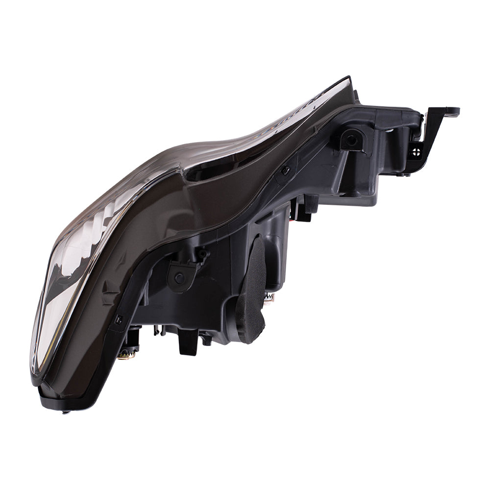 Brock Replacement Driver Side HID Combination Headlight Assembly without HID Kit Compatible with 2014-2016 IS
