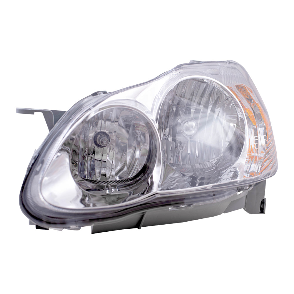 Brock Replacement Drivers Headlight Headlamp Compatible with Corolla 81150-02200